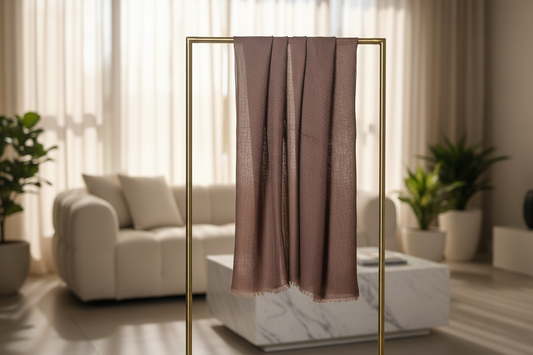 Mocha Muse — Modal Silk Soft Drape Stole