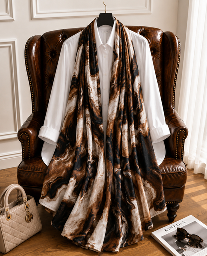Carmel Stone - Modal Cotton Scarf
