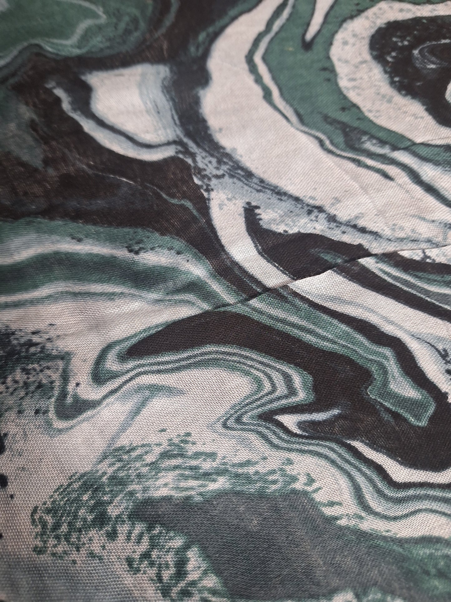 Jade Marble - Modal Cotton Scarf