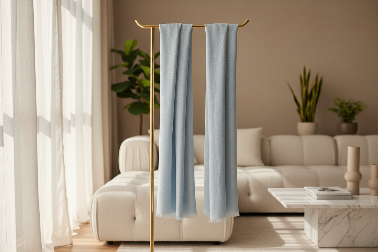 Blue Mist — Modal Silk Soft Drape Stole
