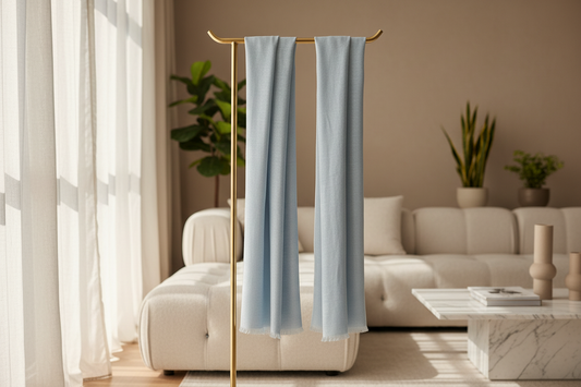 Blue Mist — Modal Silk Soft Drape Stole