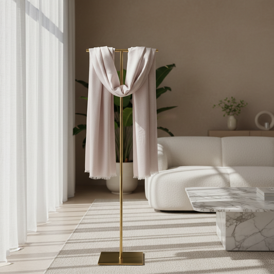 Blush Veil — Modal Silk Soft Drape Stole