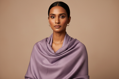 Lilac Whisper — Modal Silk Soft Drape Stole