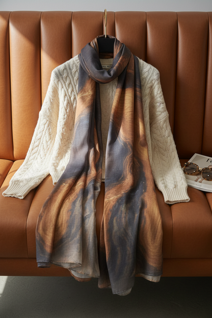 Ambar Current - Modal Cotton Scarf